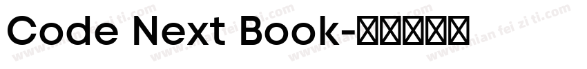 Code Next Book字体转换